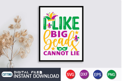 I Like Big Beads Cannot Lie SVG