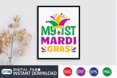 My 1st Mardi Gras SVG