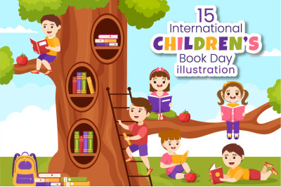 15 International Children&#039;s Book Day Illustration