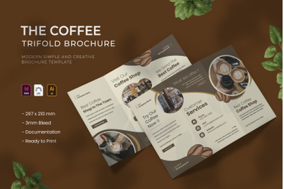 The Coffee - Trifold Brochure