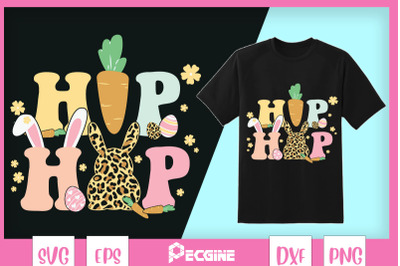 Hiphop Retro Easter Carrot Bunny