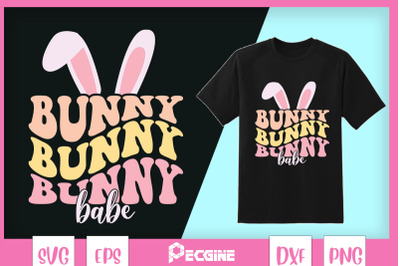 Bunny Babe Bunny Retro Easter