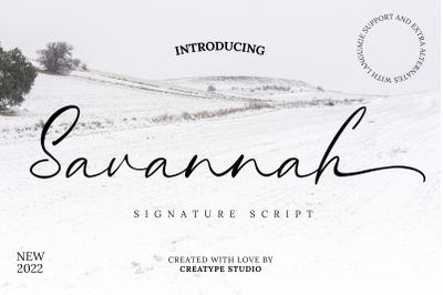 Savannah Signature Script