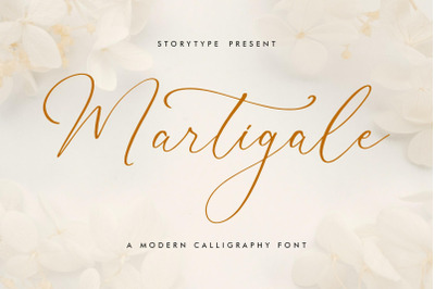 Martigale - Modern Calligraphy Font