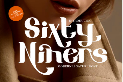 Sixty Niners - Retro Display Font