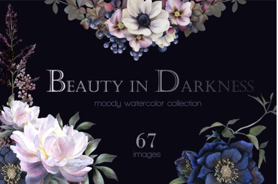 Beauty in Darkness watercolor set