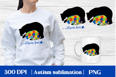 Autism sublimation | Autism mama PNG