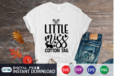 Little Miss Cotton Tail SVG