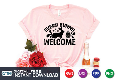 Every Bunny Welcome SVG