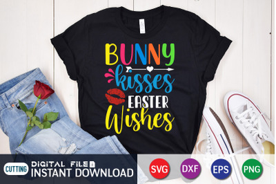 Bunny Kisses Easter Wishes SVG