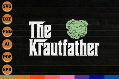 The Kraut Father, Sauerkraut Gifts, Funny German , Fathers Day Gift