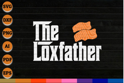 The Lox Father, Funny Kosher Tees, Bagel Lover Gift