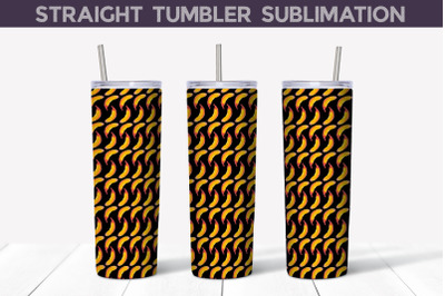 Banana Tumbler Sublimation | Tropical Tumbler Wrap