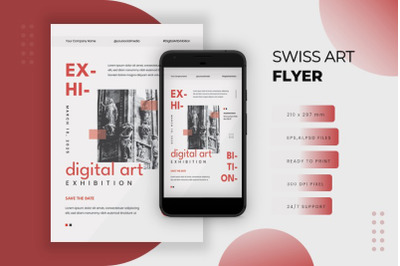 Swiss Art - Flyer