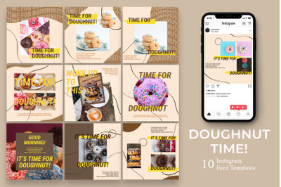 Doughnut - Instagram Post Template