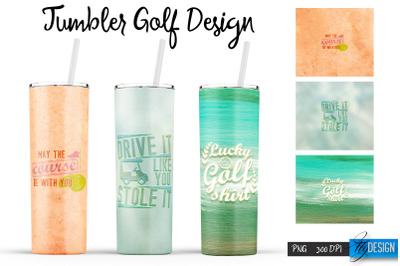 Golf Tumblers | Golf Tumbler Sublimation | PNG 20 Oz Tumbler | Tumbler