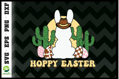 Hoppy Eastre Western Bunny Cowboy hat