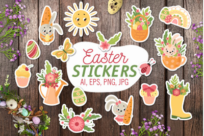 Easter &2F; Printable Stickers Cricut Design