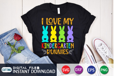 I Love my Kindergarten SVG