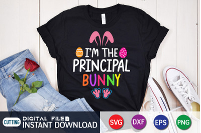 I&amp;&23;039;m the Principal Bunny SVG