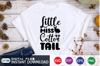 Little Miss Cotton Tail SVG