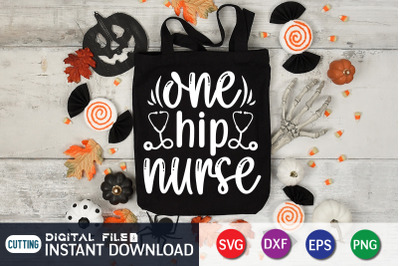 One Hip Nurse SVG