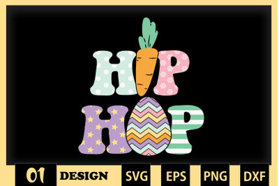 Hip Hop Easter Vibes Carrot Easter Egg