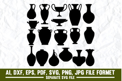 Pot Pottery,vase,pottery,flower pot,flower vase,vase shapes,vase silho