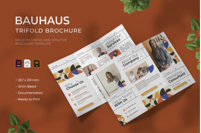 Bauhaus - Trifold Brochure
