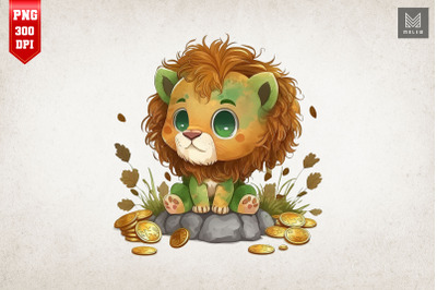 Lion &amp; Gold Coins St Patrick&#039;s Day 3