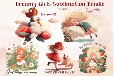 Dreamy Girls Sublimation Bundle
