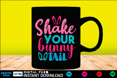 Shake your bunny tail Svg design