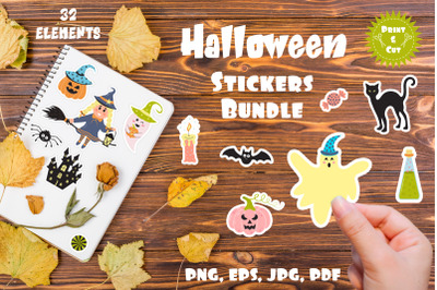 Halloween Stickers Bundle/Sticker pack