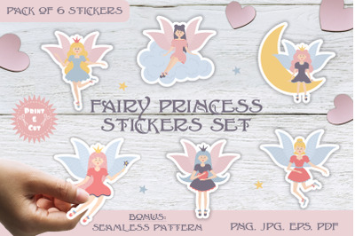 Fairy Princess Stickers set