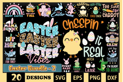 Easter Bundle SVG 20 designs