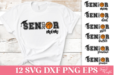 Basketball Senior Family SVG Pack