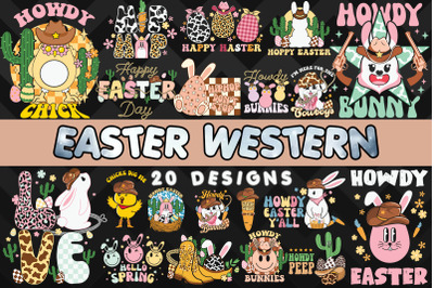 Western Easter Bundle SVG 20 designs