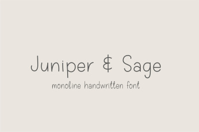 Juniper &amp; Sage