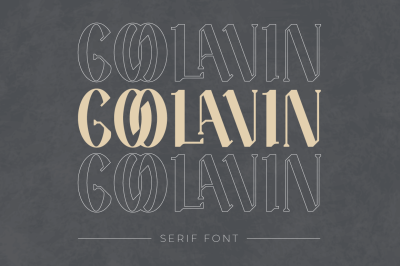 Goolavin -  Modern Serif