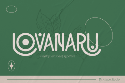 Lovanaru - Display Sans Serif