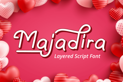 Majadira - Monoline Script Font