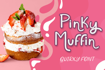 Pinky Muffin - Quirky Food Font