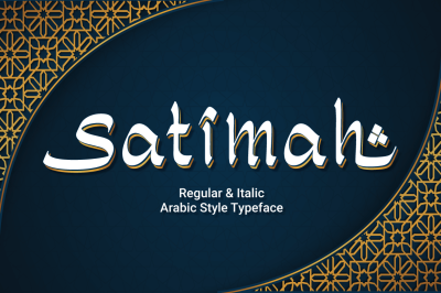 Satimah - Arabic Style Font