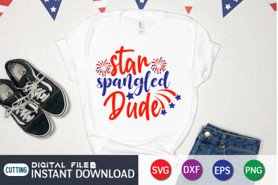 Star Spangled Dude SVG