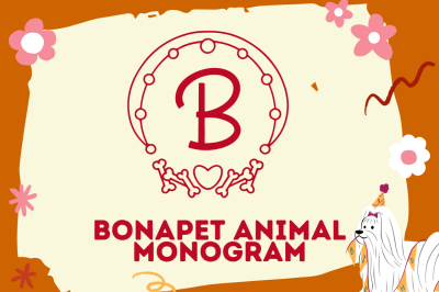 Bonapet Animal Monogram