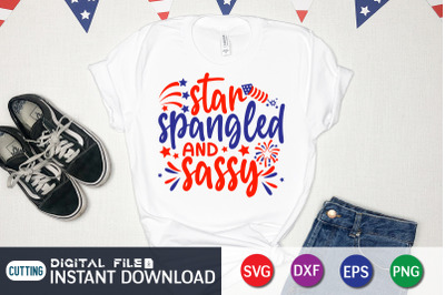 Star Spangled and Sassy SVG