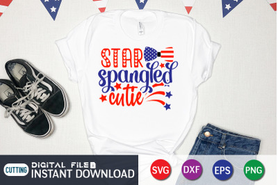 Star Spangled Cutie SVG