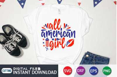 All American Girl SVG