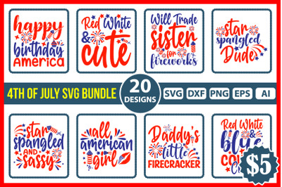 4th of July SVG Bundle