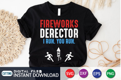 Fireworks Derector i Run You Run SVG